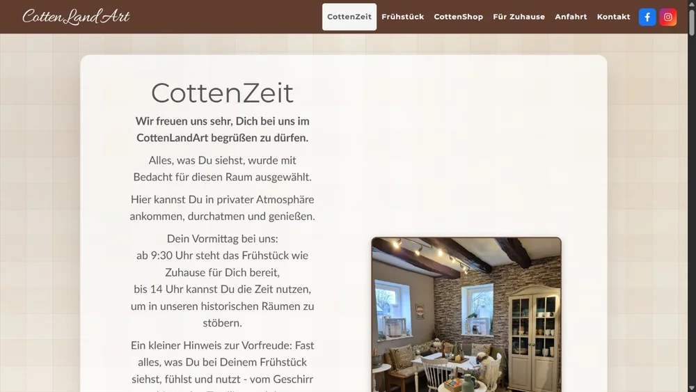 Website-Vorschau von Cottenlandart